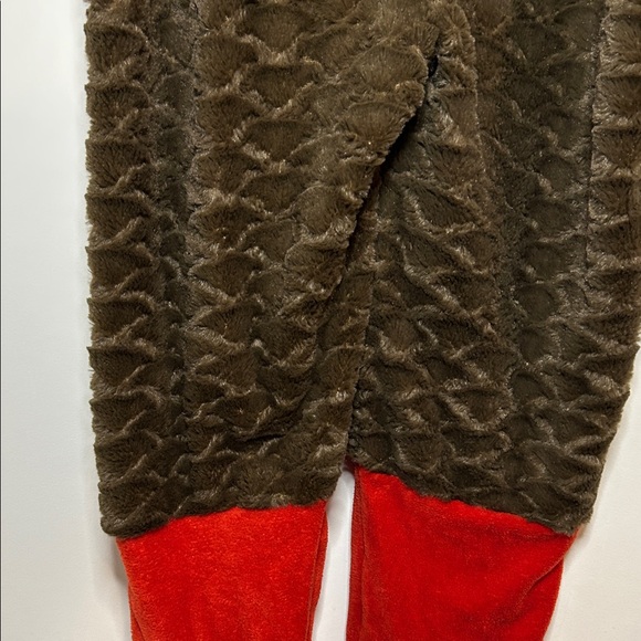 Briefly Stated Rooster Chicken One Piece Onesie Costume Cosplay Adult Large - Picture 12 of 15